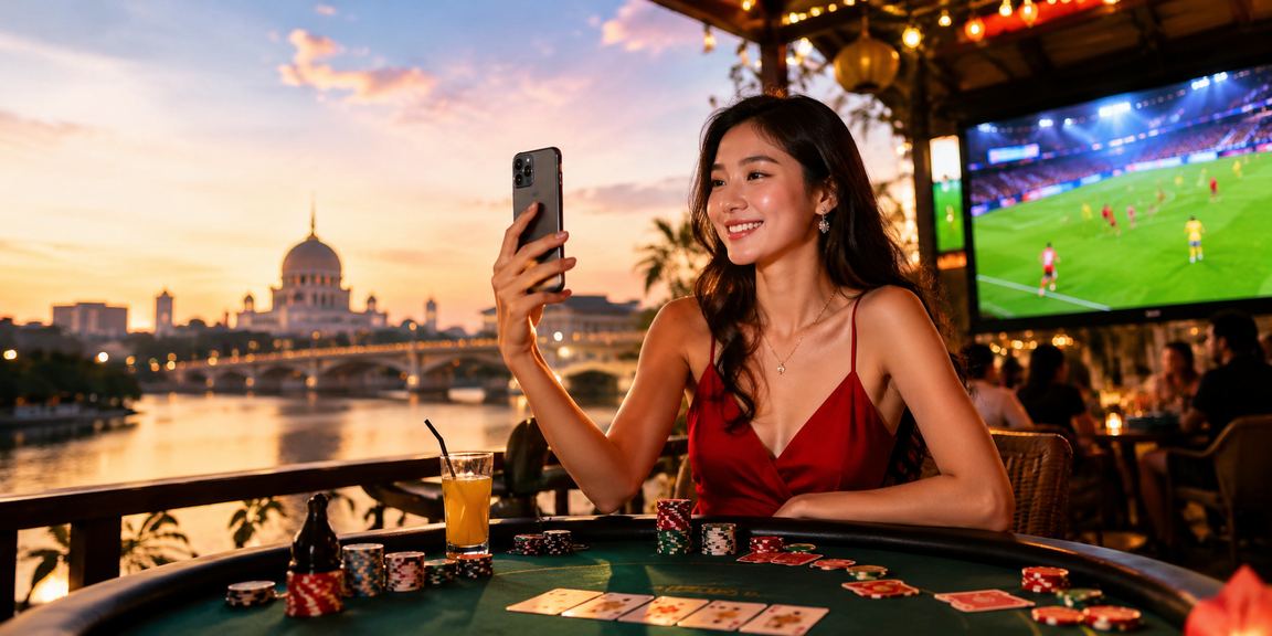 Pengguna fm26 di Putrajaya menyemak promosi sukan dan tawaran pertaruhan bola sepak